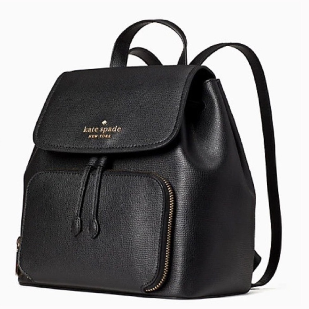Kate Spade New York Darcy Flap Fashion Leather Backpack